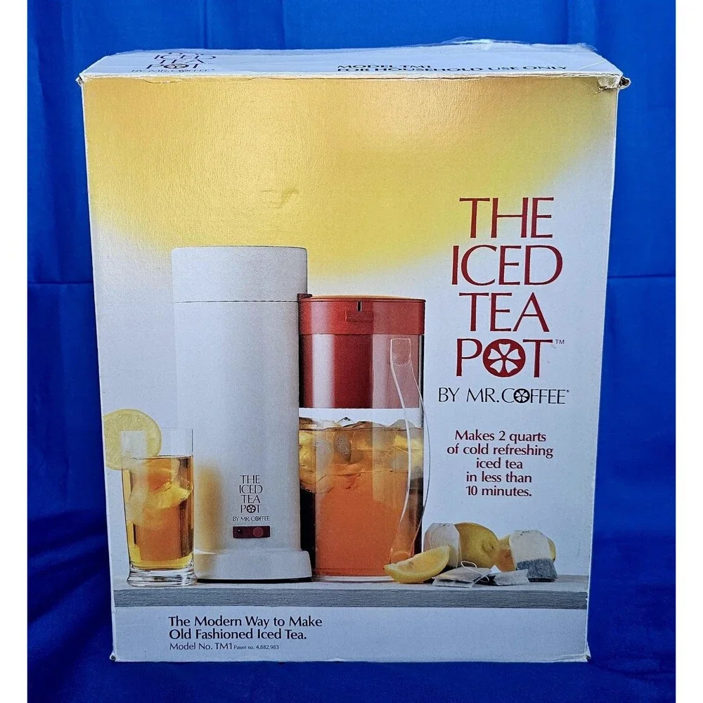 Mr Coffee The Iced Tea Pot Maker TM1 Brewer ONLY Replacement Part Unit NoPitcher